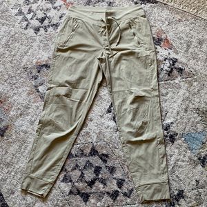 Athleta Womens Joggers, beige color